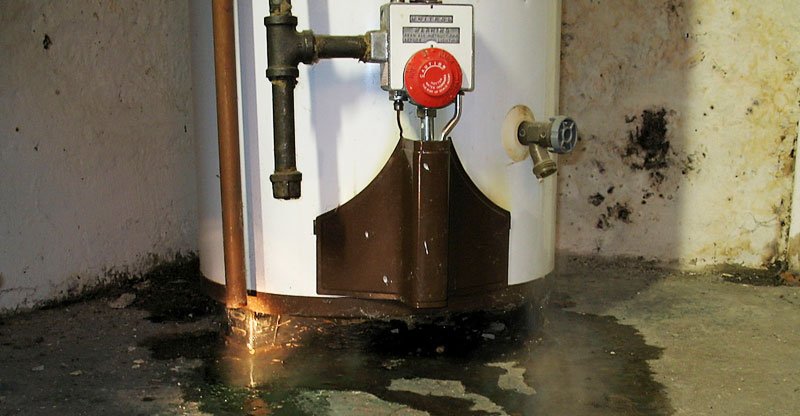 Water Heater Leaking